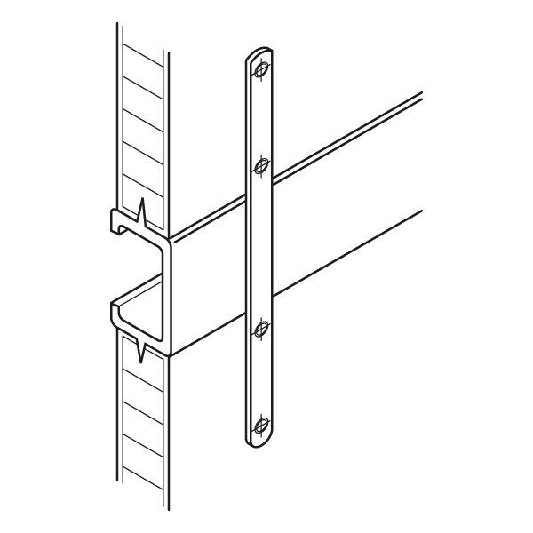 Hafele Montaj Plakası Galvaniz 230X20Mm
