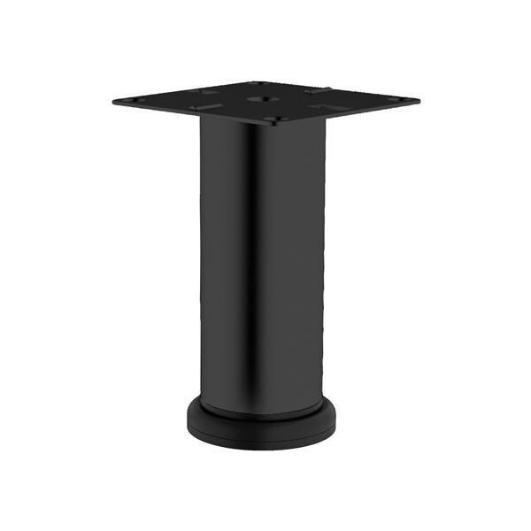 Hafele Alden Mobilya Ayağı 38x200mm, Mat Siyah Renk