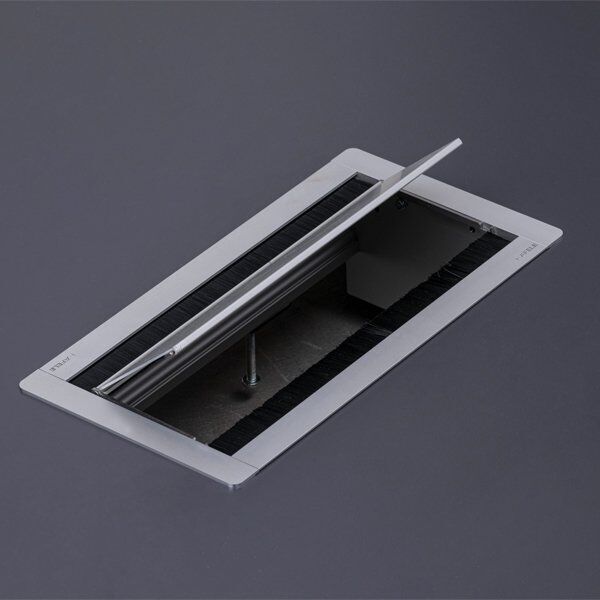 Hafele Kablo Kanalı Exit Dual 120x200mm Mat Eloksal