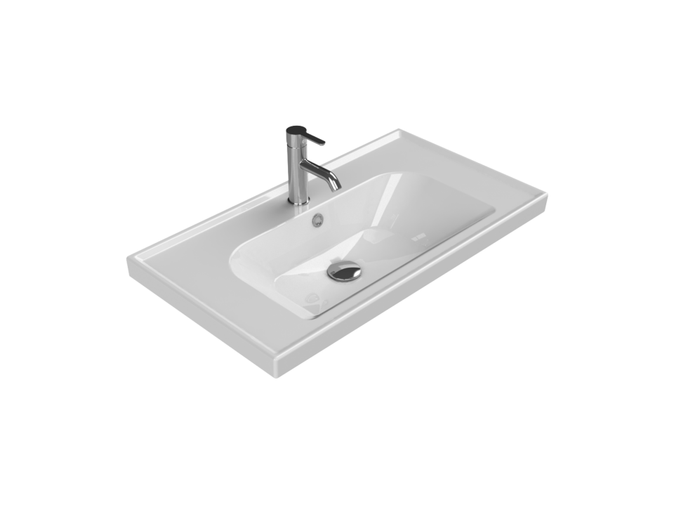 FRAME 80*45 CM ETAJERLİ LAVABO