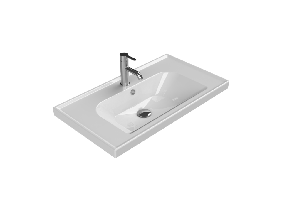 FRAME 80*45 CM ETAJERLİ LAVABO