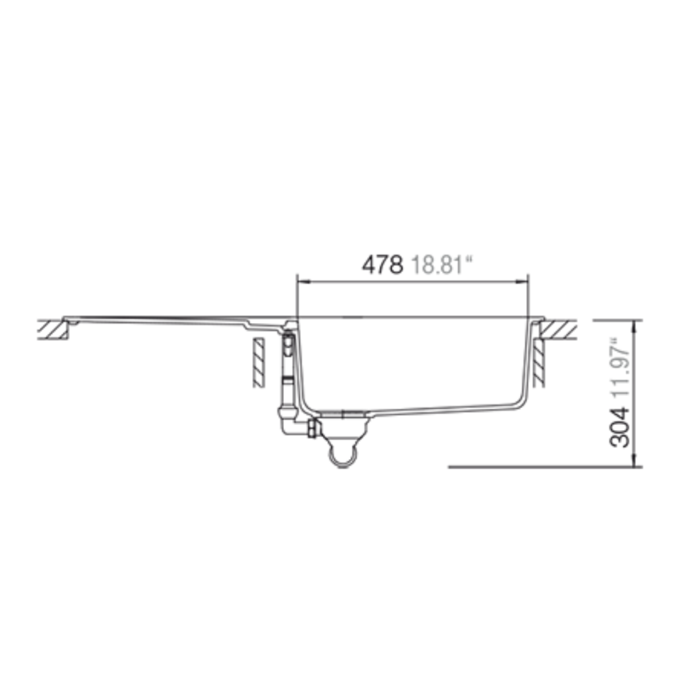 Schock Granit Evye Cristadur Signus D-100L Silverstone