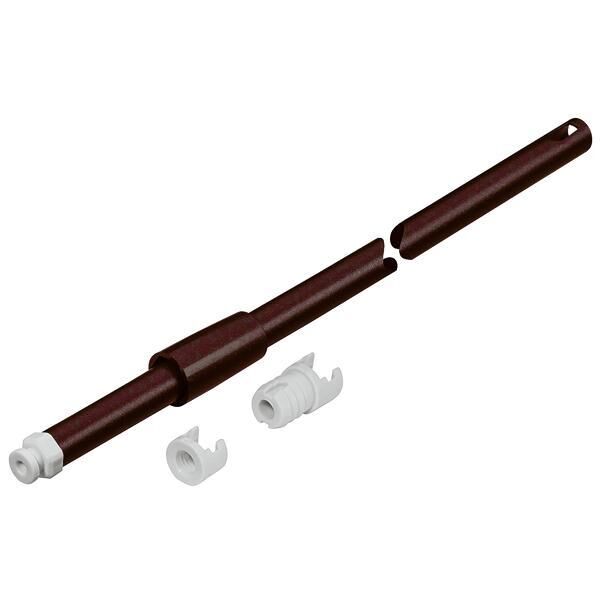 Hafele Matrix Box P, Yuvarlak Yan Bordür Bronz 300mm