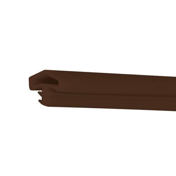 Hafele F03 Ortadan Basan Çatı Tipi Kapı Fitili 12mm, Kahve Renk (100 Metre)