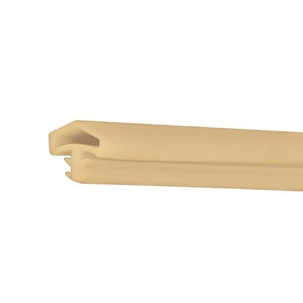 Hafele F05 Ortadan Basan Çatı Tipi Kapı Fitili 10mm, Meşe Renk (100 Metre)