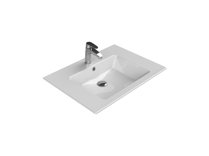 İbiza Serisi Etajerli Lavabo 71*51 cm