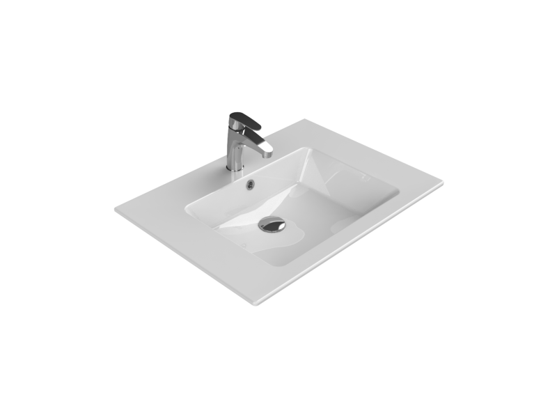İbiza Serisi Etajerli Lavabo 71*51 cm