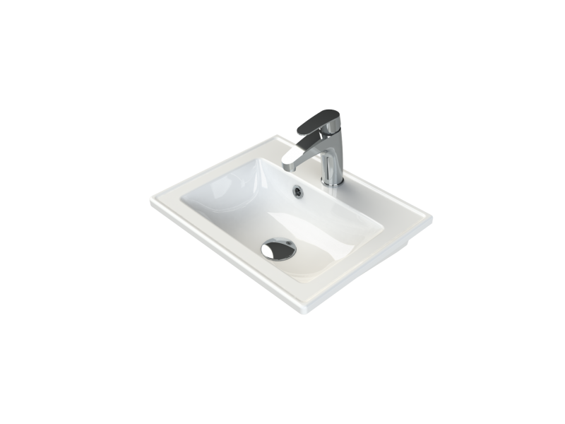 Arte Plus Serisi Lavabo Clean Active (Antibakteriyel)  55*36 cm