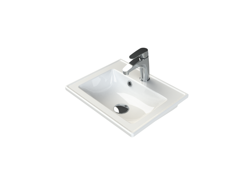 Arte Plus Serisi Lavabo Clean Active (Antibakteriyel)  55*36 cm