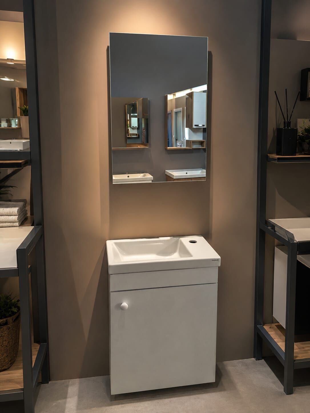 Olympos 60 Cm Banyo Dolabı Takımı