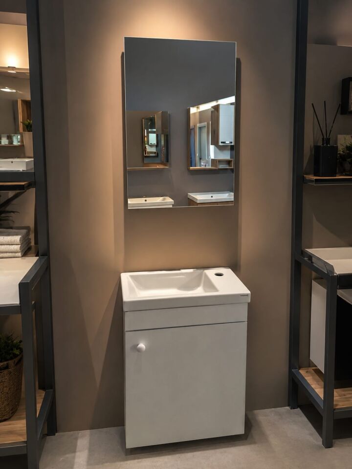 Olympos 60 Cm Banyo Dolabı Takımı