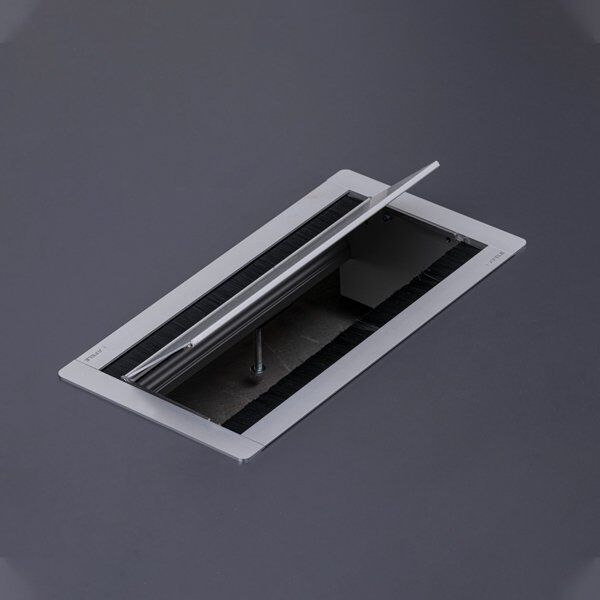 Hafele Kablo Kanalı Exit 100x200mm Antrasit Renk