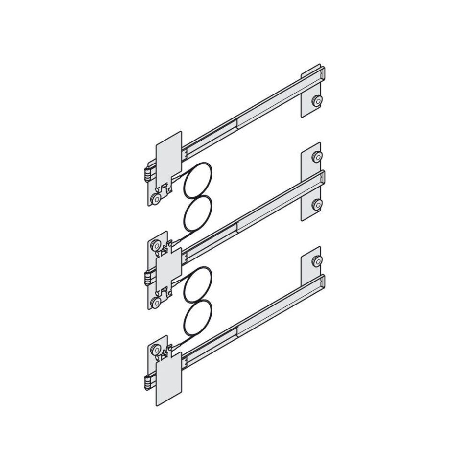 Hafele Slido F-Park71 25B 504 mm Ray Seti