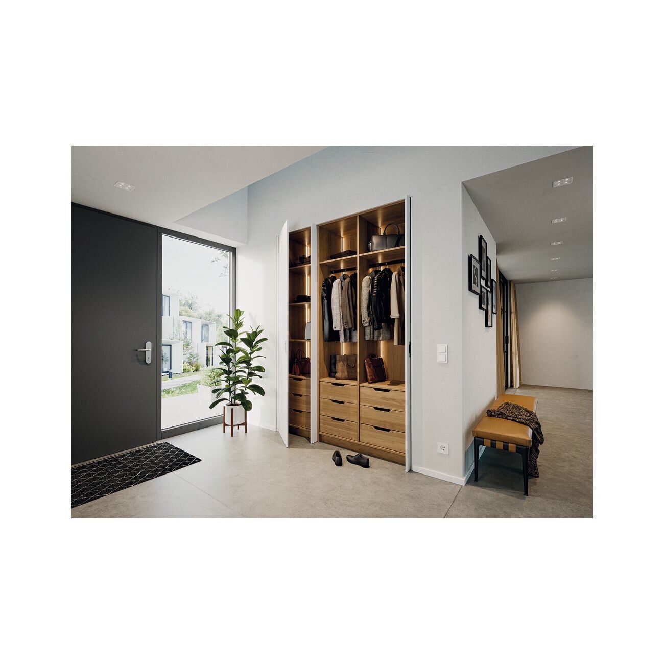 Hafele Slido F-Park71 25B 504 mm Ray Seti