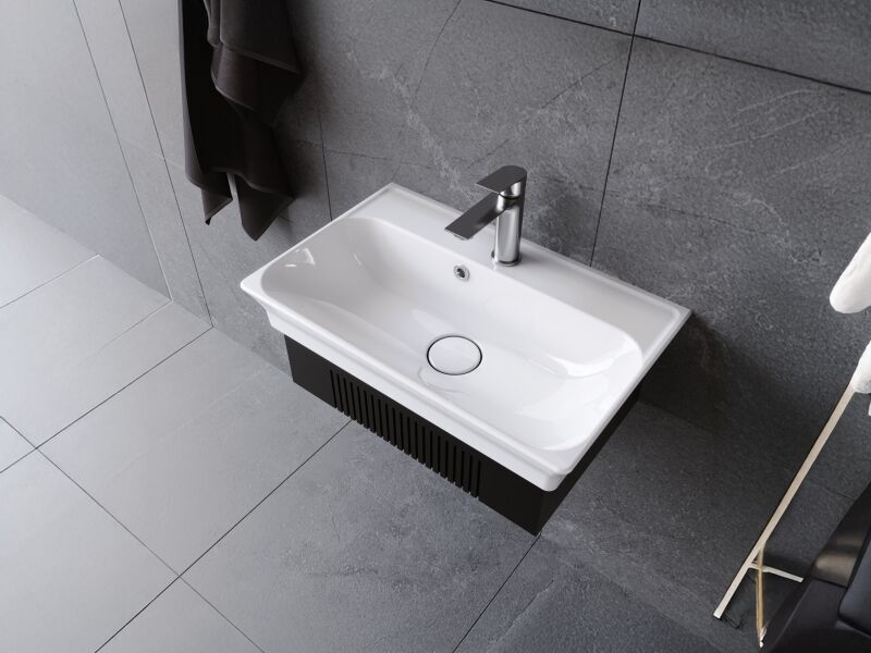 Blue Serisi Etajerli Lavabo Clean Active (Antibakteriyel) 60*38 cm