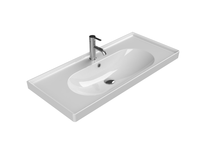 Arya Serisi Etajerli Lavabo 120*45 cm