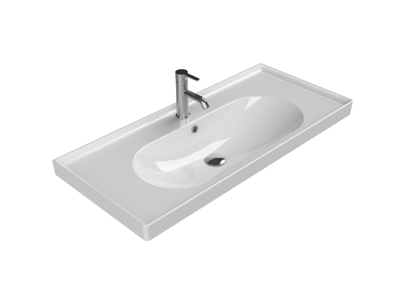 Arya Serisi Etajerli Lavabo 100*45 cm