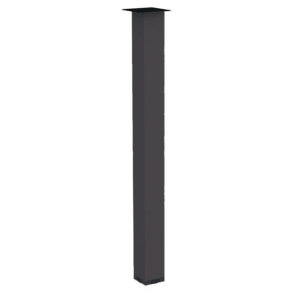 Hafele Masa Ayağı Pandor 60x710mm Mat Siyah Renk