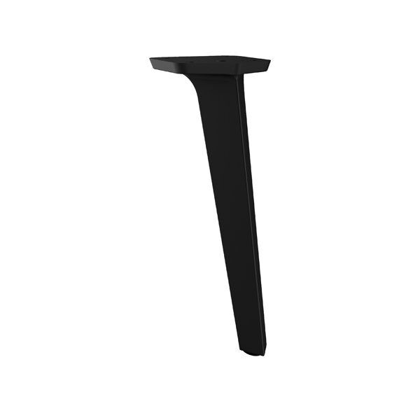 Hafele Mobilya Ayağı Sharp 240mm Mat Siyah Renk