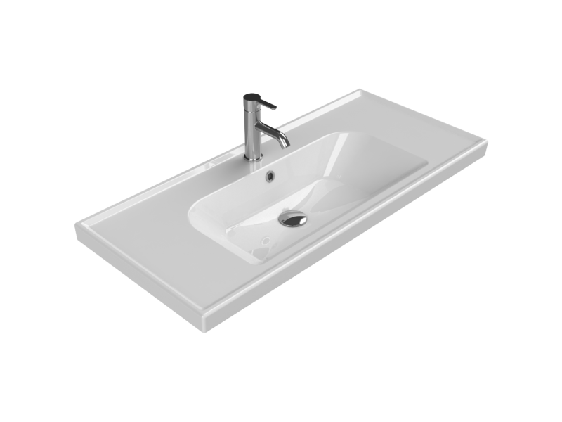 Frame Serisi Etajerli Lavabo  Celan Active(Antibakteriyel) 90*45 cm