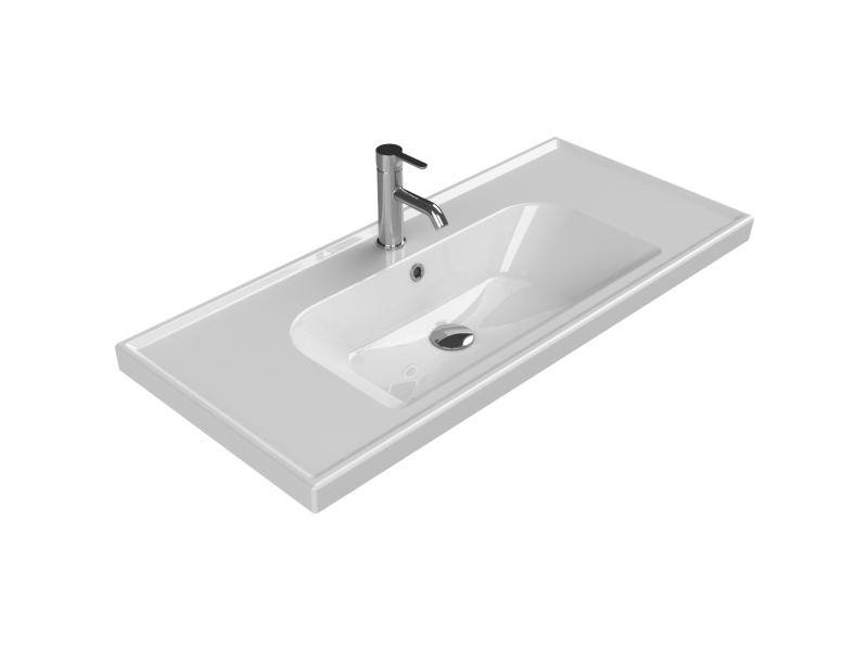 Frame Serisi Etajerli Lavabo  Celan Active(Antibakteriyel) 50*38 cm