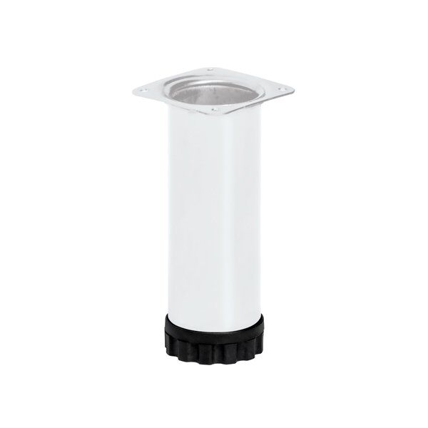 Hafele Mobilya Ayağı Dia 32 Ral9006 200mm Mat Beyaz Renk