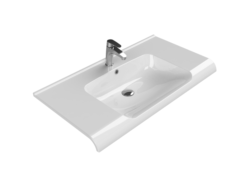 Anova Serisi Etajerli Lavabo 80*50 cm