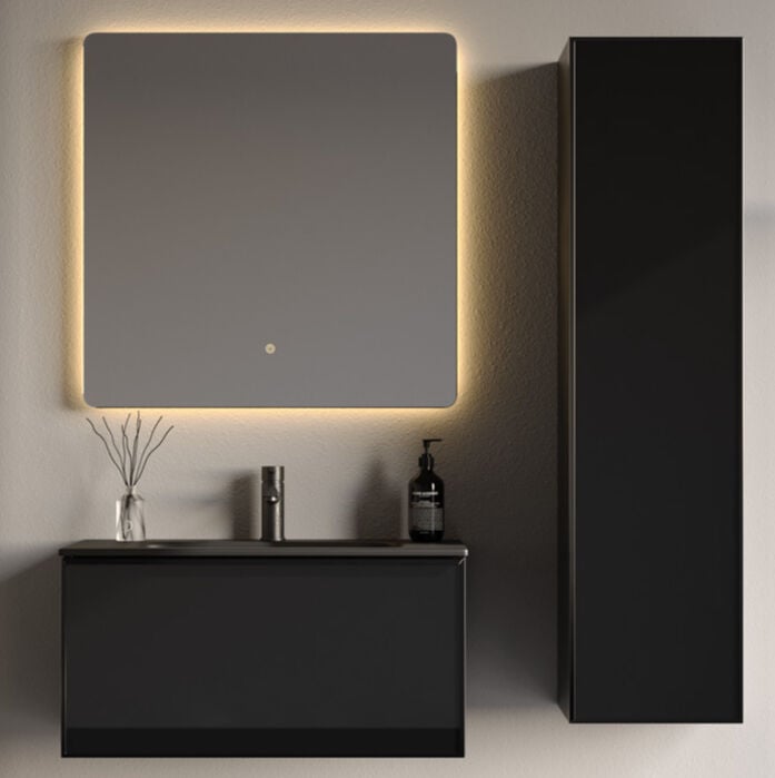 Platinium Series Fonte 80 cm  Banyo Dolapı Set