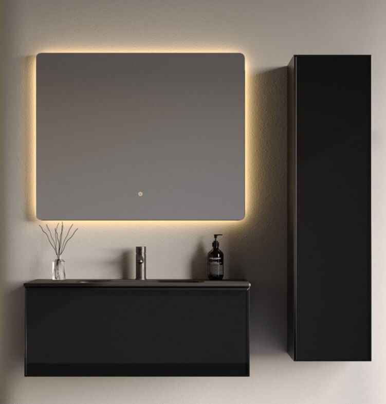 Platinium Series Fonte 100 cm Banyo Dolapı Set
