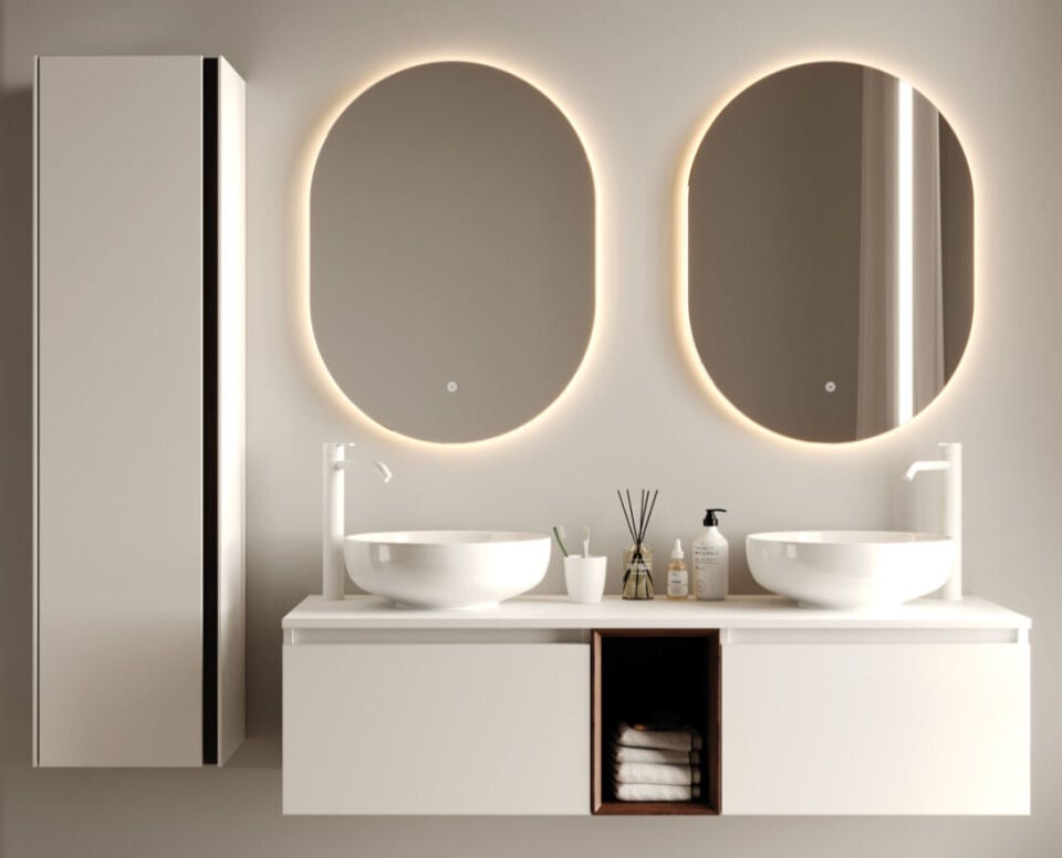 Platinium Series Toledo 140 cm Banyo Dolapı Set