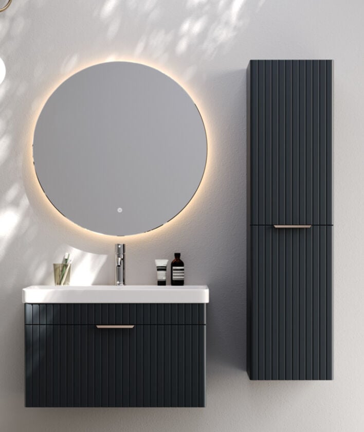 Gold Serisi Dante  80 cm Banyo Dolabı