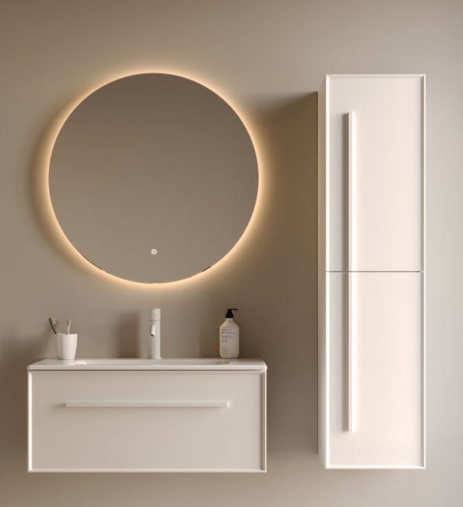 Gold Serisi Lugo 80 cm Banyo Dolabı