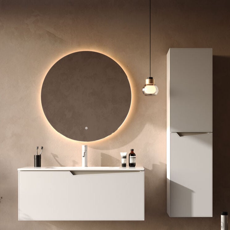 Gold Serisi Braga 100 cm Banyo Dolabı