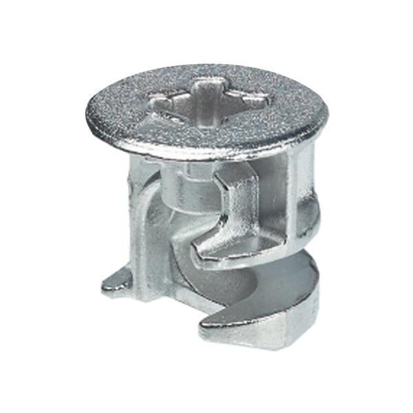Hafele Minifix Faturalı Gövde 15/19mm (100 Adet), Nikel