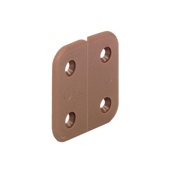 Hafele Milsiz Menteşe Plastik 40x40mm Beyaz (100 Adet)