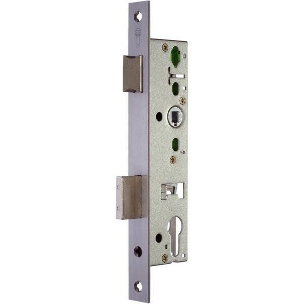 Hafele Dar Gömme Kilit Barelli Tip (PC) Sağ 45/16mm Mat Paslanmaz Çelik Renk