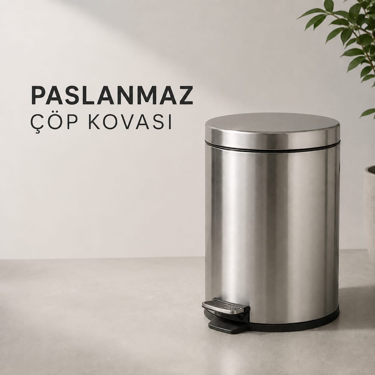 Paslanmaz Çöp Kovaları 